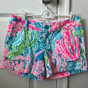 5" Callahan Short in Let's Cha Cha Turquoise - Size 2